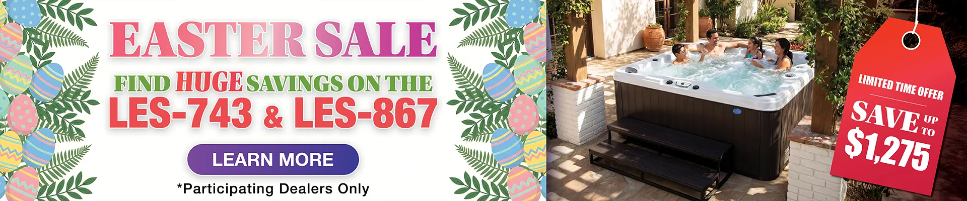 Calspas hot tub being used in a family setting - Farmingdale