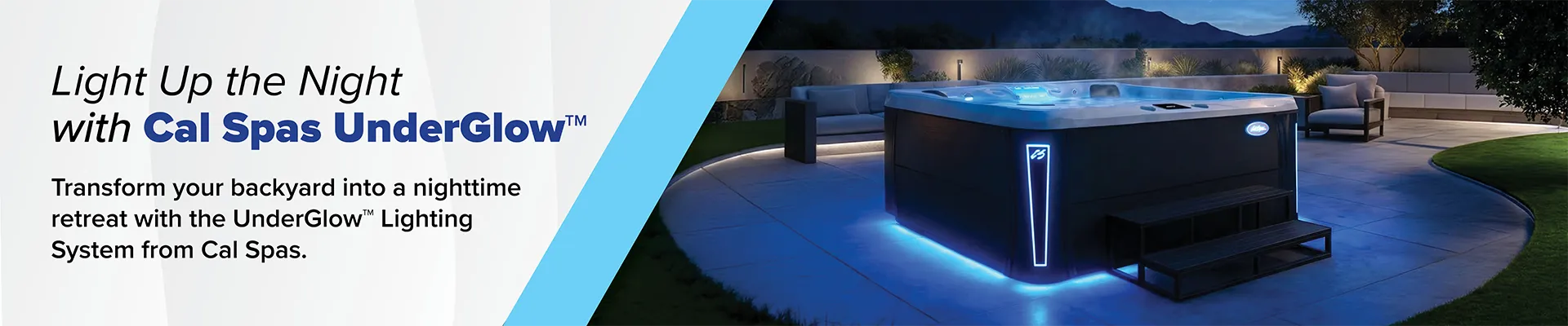 Calspas hot tub being used in a family setting - Farmingdale